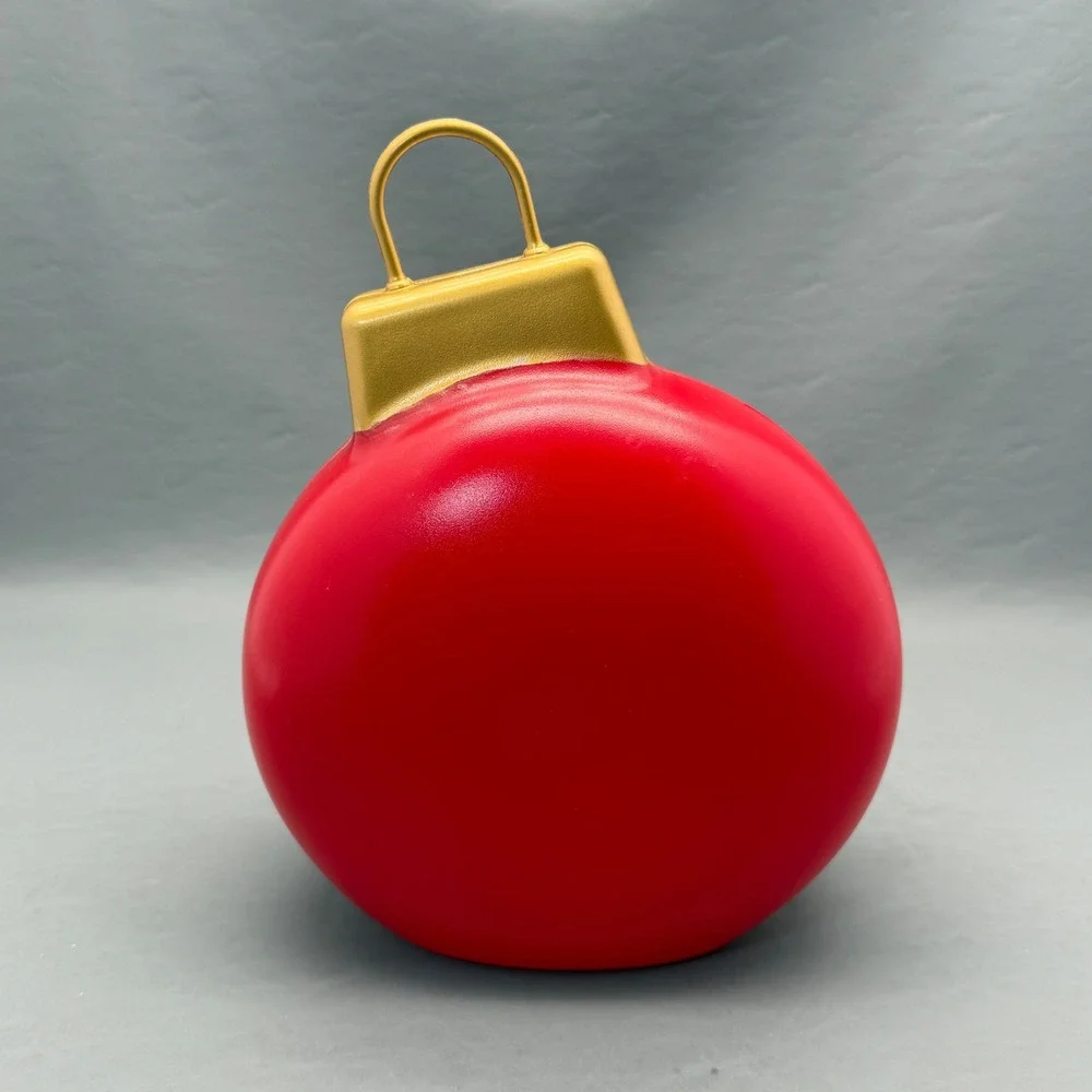 Mr Christmas Blow Santa Ornament Red Table Top Light Up Decor
